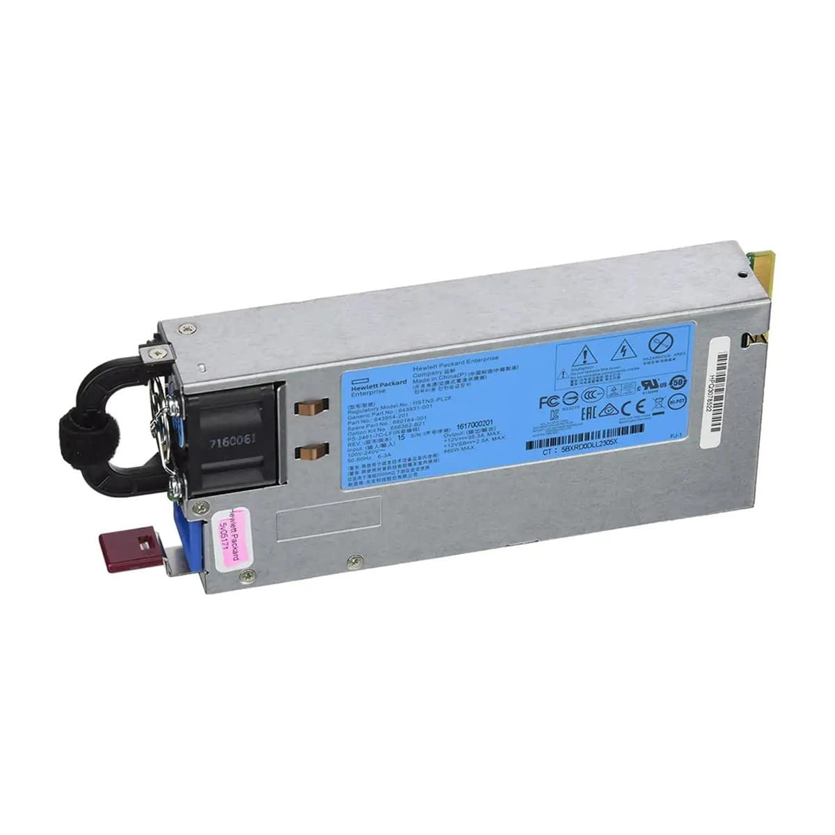 پاور سرور HPE 460W High Efficiency Hot-Plug AC Power Supply