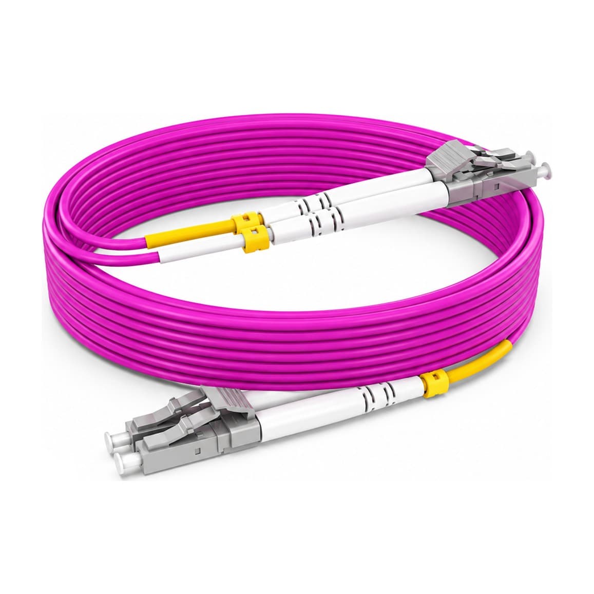 پچ کورد فیبر نوری 1 متری OM4 LC-LC DX MM