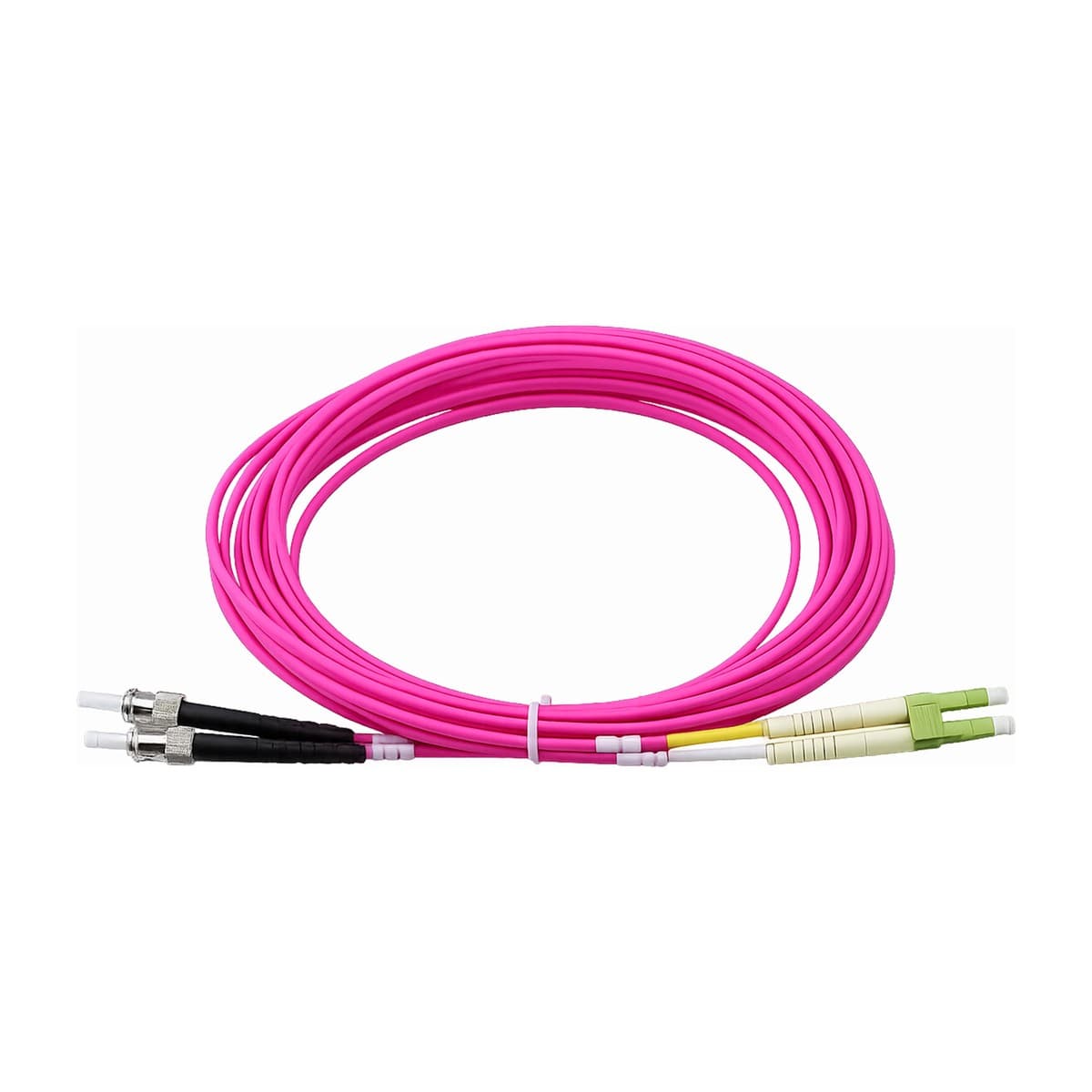 پچ کورد فیبر نوری 20 متری OM4 LC-ST DX MM