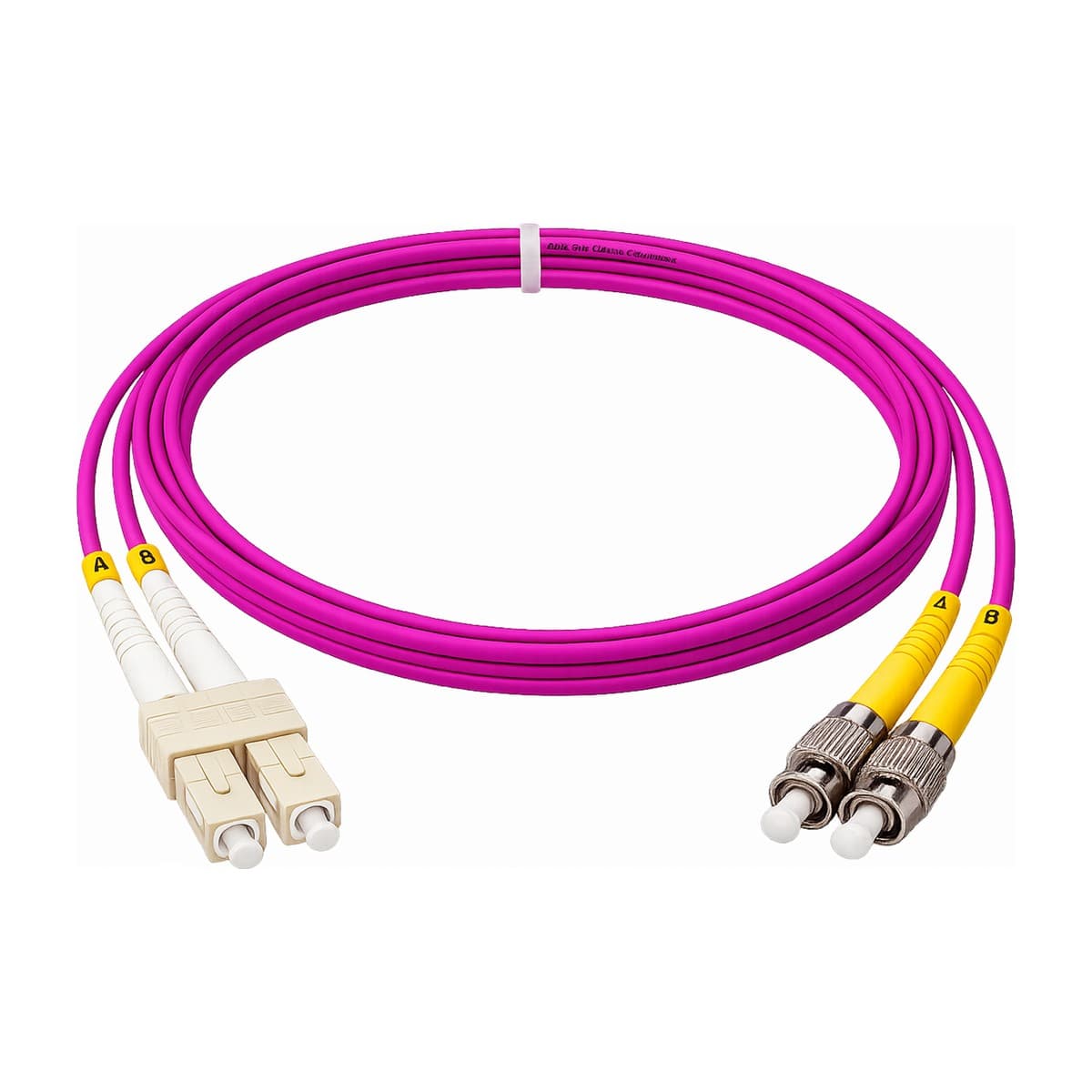 پچ کورد فیبر نوری 10 متری OM4 SC-DIN DX MM