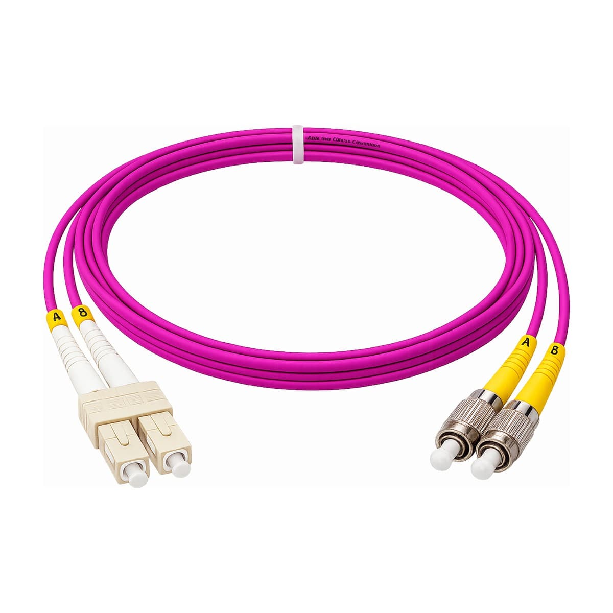 پچ کورد فیبر نوری 20 متری OM4 SC-FC DX MM