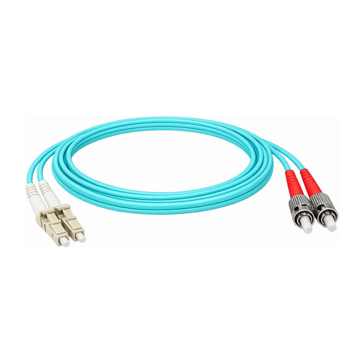 پچ کورد فیبر نوری 2 متری OM3 LC-ST DX MM