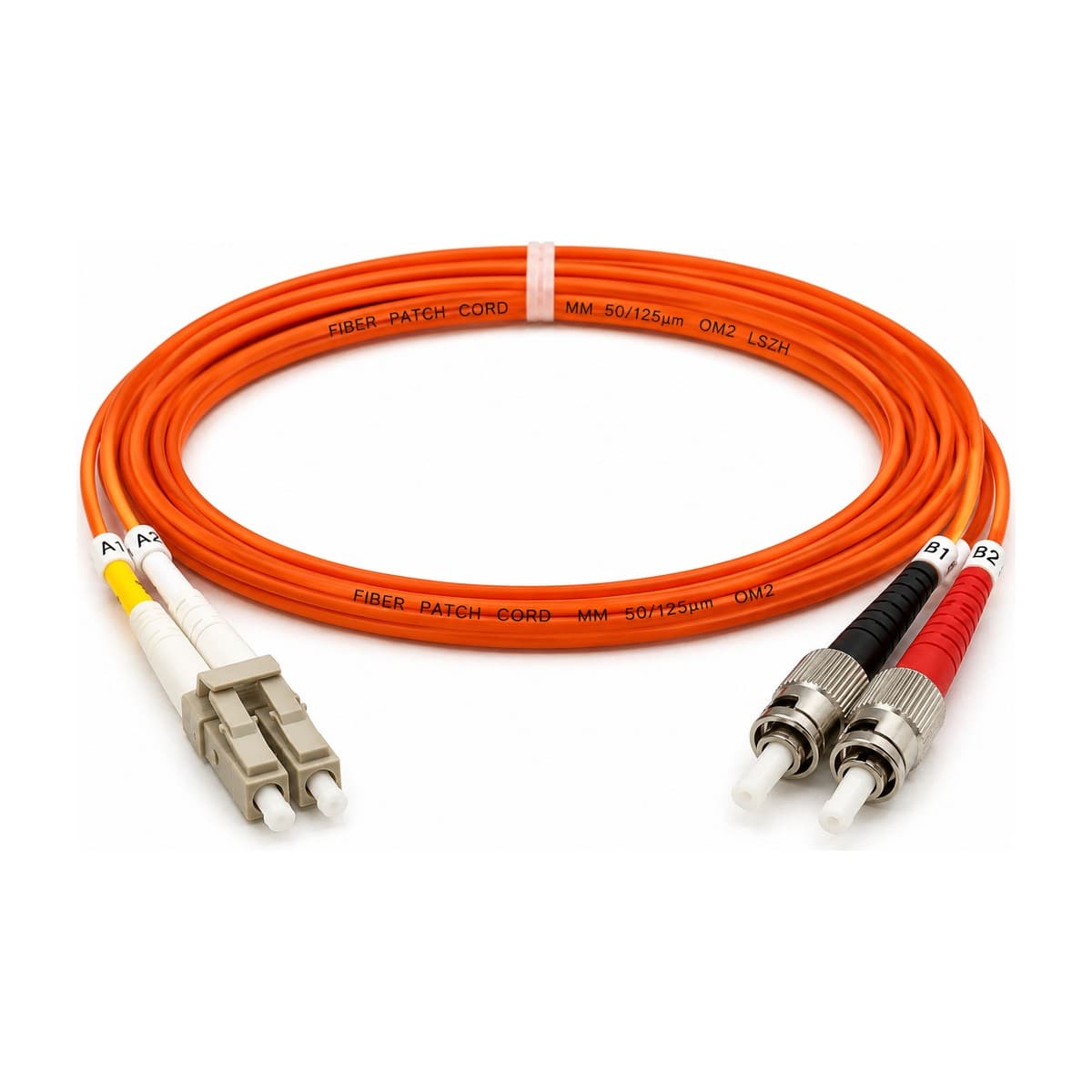 پچ کورد فیبر نوری 10 متری OM2 LC-DIN DX MM