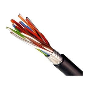 کابل مخابرات زمینی مشکی فویلدار کرمان 0.6*2*40