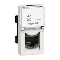 کیستون شبکه لگراند CAT6A SFTP یک ماژول باریک