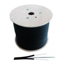 کابل دراپ فیبر نوری 2 کور 2 مهار FTTH LSZH نیرا