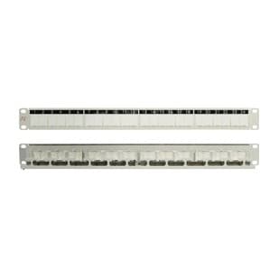 پچ پنل نگزنس ۲۴ پورت CAT6 SFTP به همراه ۲۴ عدد کیستون