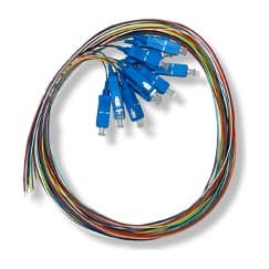 پیگتیل فیبر نوری مدل رنگی SC-UPC SM 1.5m