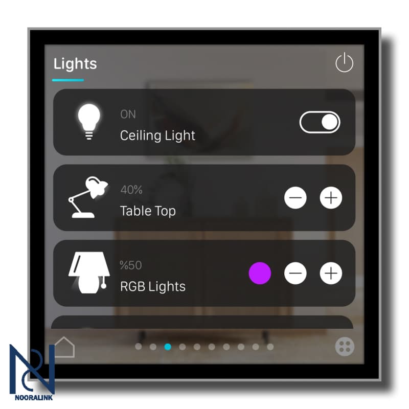 پنل لمسی 4.3 اینچ Eclipse Room Controller